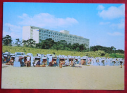 AK Ostseebad Zinnowitz (Usedom) FDGB-feriendienst VEB Bild Und Heimat Deutschland DDR Gelaufen Used Postcard A6 - Zinnowitz