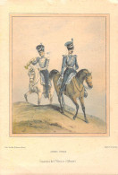 22182 " ARMÉE RUSSE-COSAQUES DE L'HÉRITIER (OFFICIER) "  -Cm. 19 X 13 - Uniforms