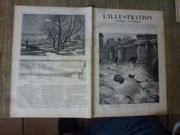 L'Illustration Janvier 1880 Débacle La Seine Carcassonne Pont De La Tay Ecosse Asnières - 1850 - 1899