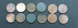 2 Cent Leopold II - 12 Stuks Ass - 2 Centimes