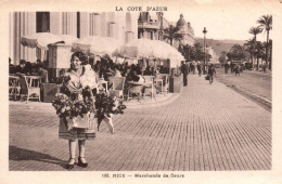 La Marchande De Fleurs.Nice - Straßenhandel Und Kleingewerbe