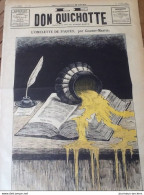 1886 Journal LE DON QUICHOTTE - CODE PÉNAL - PROCÈS DE VILLEFRANCHE - L' OMELETTE DE PÂQUES  Par Gilbert MARTIN - 1850 - 1899