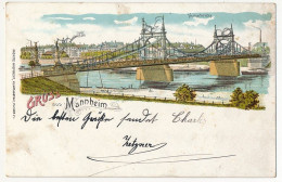 CPA - MANNHEIM (Allemagne) - Gruss Aus Mannheim - Mannheim