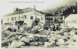 11111  - Savoie -   BOZEL  :  CATASTROPHE Du 16 Juillet 1904 - L' Hotel Des Alpes - Bozel