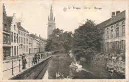 BELGIQUE - Bruges - Djiver - Animé -  Carte Postale Ancienne - Brugge