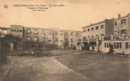 BELGIQUE - Knocke S/mer - Institut Notre Dame De L'Yser - Santé à L'Enfance - Vue Intérieure - Carte Postale Ancienne - Knokke