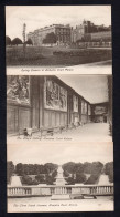 Hampton Court Palace X 3 Unposted Cards- Grand Avenues Kings Gallery Etc(Post Free(UK) - Hampton Court