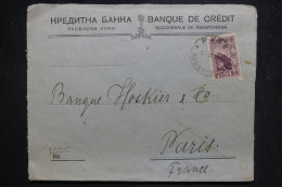 BULGARIE - Enveloppe Commerciale De Roustchouk Pour Paris De Paris  - L 146935 - Storia Postale