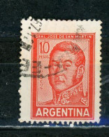 ARGENTINE: SAN MARTIN - N° Yvert 732 Obli. - Usati