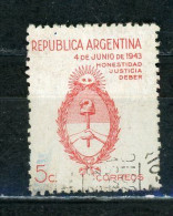 ARGENTINE: ANNI. DE LA REVOLUTION - N° Yvert 425 Obli. - Usati