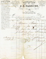 Lettre  2/10/1850 C. MUQUARDT Librairie, Cartes Géographiques, Gravures à BRUXELLES-Médaillon N°3 (x2)avec Pli Obl.P24 - Sonstige & Ohne Zuordnung
