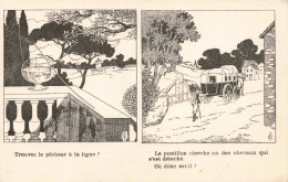 ILLUSTRATION - Jeux De Devinette - Carte Postale Ancienne - Sin Clasificación