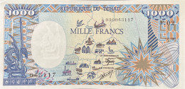 Chad 1.000 Francs, P-10Aa (1.1.1985) - UNC - Ciad