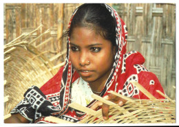 Bangladesh  -   Photo Orchidees - Ciric - Jeunne Femme - Bangladesch