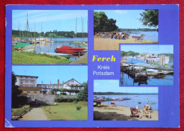 AK Ferch Kreis Potsdam Schwielowsee Bild Und Heimat Deutschland DDR Gelaufen Used Postcard A17 - Ferch