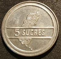 EQUATEUR - EQUATOR - 5 SUCRES 1988 - KM 91 - Ecuador - Ecuador