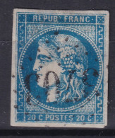 FRANCE 1871 - Canceled - YT 46Ba - 1870 Uitgave Van Bordeaux