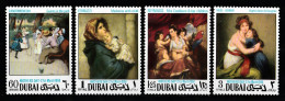 1968 Dubai "Mother's Day" Paintings Set MNH** RX78 - Mother's Day