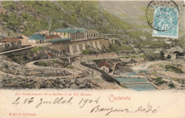 FRANCE - Cautelets - Les Etablissements De La Raillère Et Du Pré Nouveau - Colorisé - Carte Postale Ancienne - Argeles Gazost