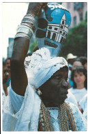 Bresil - -  Baiana  Na Lavagem Do Sr Do Bom Fim   Salvador  - Femme - Salvador De Bahia