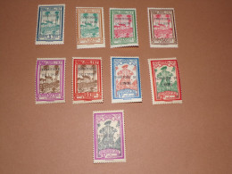 TERRITOIRE DE L'ININI TAXE N°1/9 - 1932 A 1941 - NEUF AVEC CHARNIERE (Pochette Roses) - Unused Stamps
