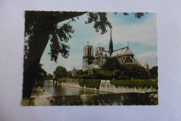 D 75 - Paris Et Ses Merveilles - Abside De La Cathédrale Notre Dame - Notre Dame De Paris