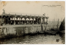 PORT EN BESSIN LA POISSONNERIE 1908 - Port-en-Bessin-Huppain