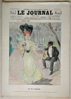 Le Journal Pour Tous N°40 5/10/1898 Fin De Vacances Par R. Ranft/Scènes Bohèmes Par Jacques Villon/La Rentrée Lourdey - 1850 - 1899