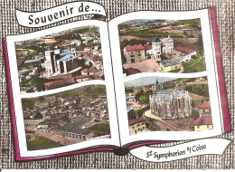 SOUVENIR De SAINT-SYMPHORIEN-sur-COISE (69) Carte Multivues (Forme Livre)  CPSM GF - Saint-Symphorien-sur-Coise