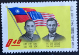 Taiwan - Republic Of China - C18/38 - 1959 - MNH - Michel 350A - Leiders Van De Democratie - Nuovi