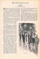 A102 1425 Paul Hey München Karneval Fasching Artikel / Bilder 1898 - Otros & Sin Clasificación