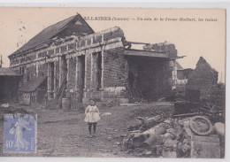 Allaines (Somme) - Un Coin De La Ferme Hochart - Allaines