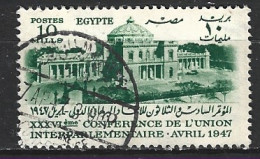 EGYPTE. N°254 Oblitéré De 1947. Parlement. - Used Stamps