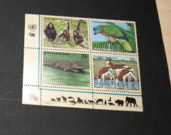 Nazioni Unite  MNH 4 Valori 1994 Specie Minacciate Di Estinzione - Unused Stamps