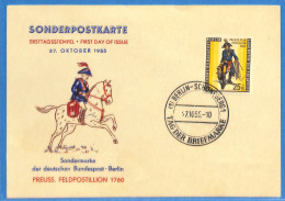 Berlin West - Carte Postale - FDC  - L02960 1955 - Autres & Non Classés