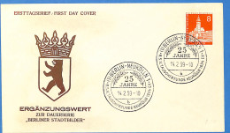 Berlin West - Lettre - FDC  - L03015 - Other & Unclassified