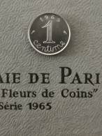 1 CENTIME EPI 1965 FDC ISSUE DU COFFRET FDC / FRANCE - 1 Centime