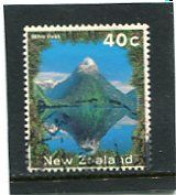 NEW ZEALAND - 1995   40c  MITRE PEAK  FINE  USED - Used Stamps