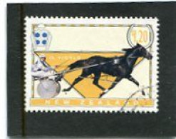 NEW ZEALAND - 1996   1.20$  RACEHORSES  FINE  USED - Used Stamps
