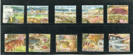 NEW ZEALAND - 1996   MARINE LIFE SET  FINE  USED - Gebraucht