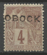 OBOCK N° 12 NEUF* CHARNIERE  / Hinge  / MH - Unused Stamps