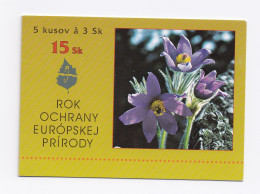 SLOVAQUIE 1995 CARNET N°C182 NEUF** FLEURS - Sonstige & Ohne Zuordnung