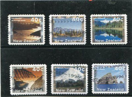 NEW ZEALAND - 1996   SCENERY SELF ADHESIVE  SET  FINE  USED - Oblitérés