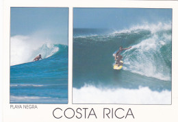CPA  -  THE OCEAN, 2 IMAGES, NEGRA BEACH, GUANACASTE, SURFERS PARADISE, COSTA RICA - CENTRAL AMERICA - Costa Rica