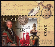 LATVIA 2023-16 Museum Of History And Shipping - 250. CORNER, MNH - Museums