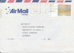 Australia Air Mail Cover Sent To Germany 25-5-1997 Single Franked - Lettres & Documents