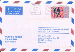 Australia Air Mail Cover Sent To Germany Adelaide 16-7-1998 Single Franked - Briefe U. Dokumente