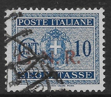 Italia Italy 1944 RSI Segnatasse GNR C10 Sa N.S48 US - Portomarken