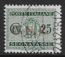 Italia Italy 1944 RSI Segnatasse GNR C25 Sa N.S50 US - Taxe