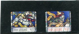 NEW ZEALAND - 1996   CHRISTMAS  SELF ADHESIVE  SET  FINE  USED - Gebraucht